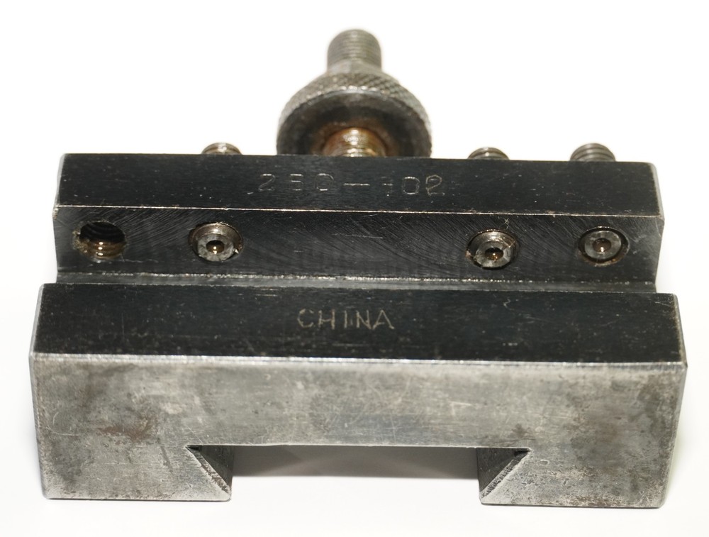 Lathe 250-302 CXA Toolholder, Facing, Turning, Quick-Change
