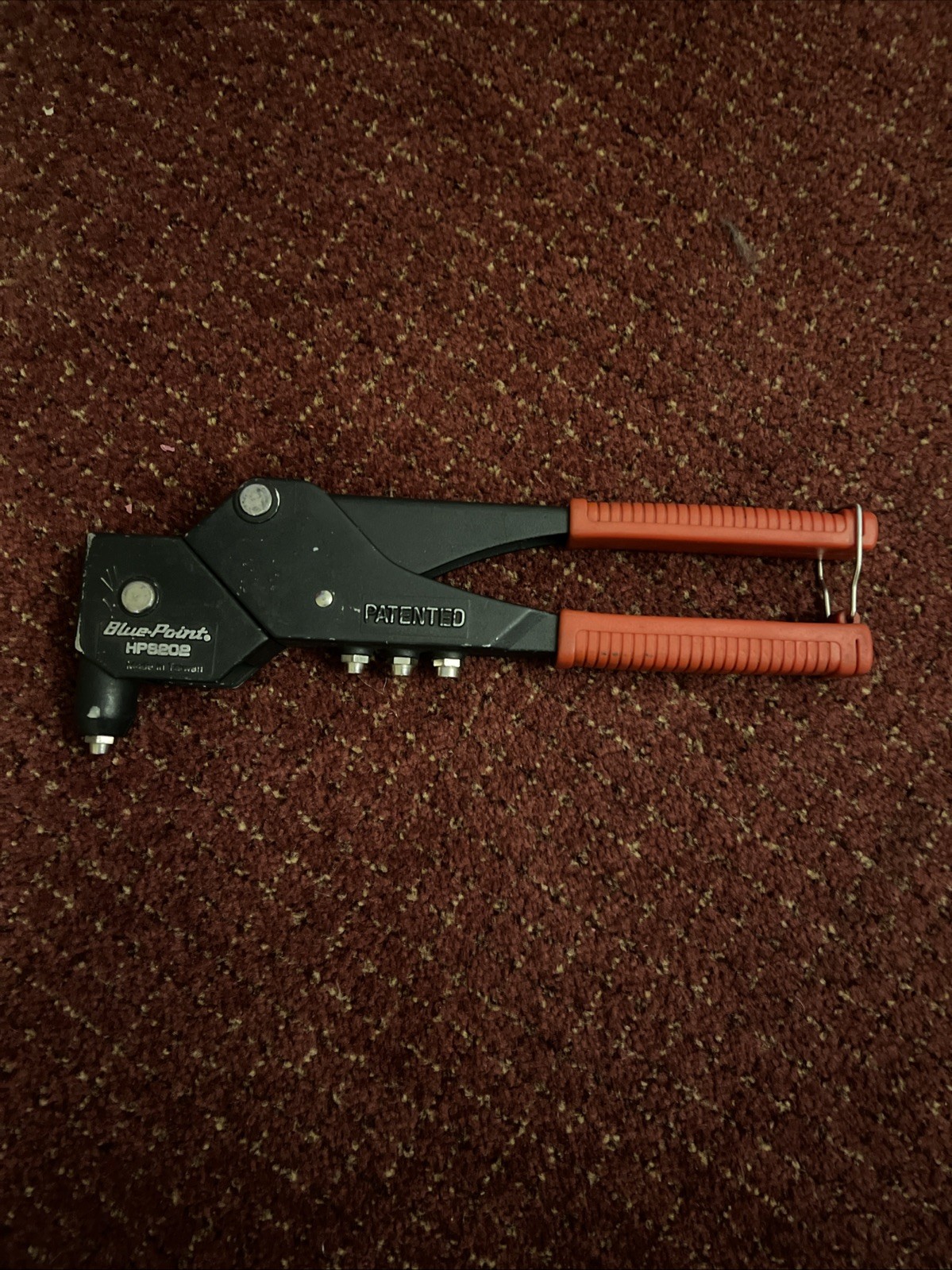 Blue Point Tools HP8202 Rivet Tool Red Grips Pivot Head 🇺🇸