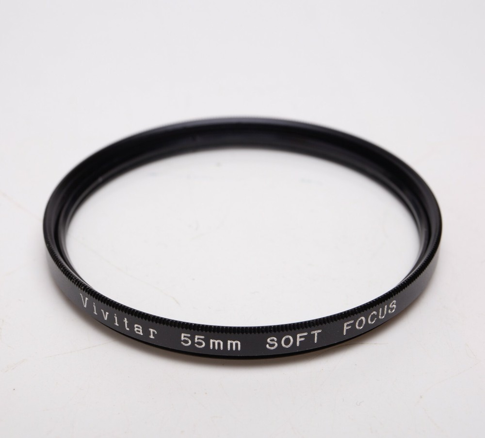 55mm Vivitar Soft Focus Diffuser Filter Diffusing w/Case - EX!