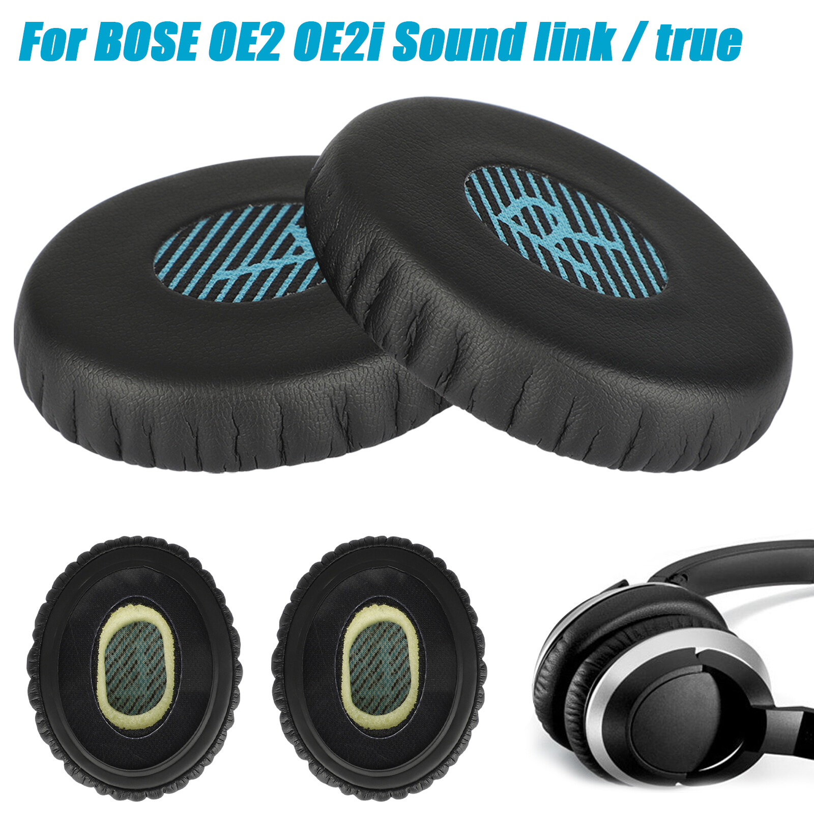 Ear Pads Foam for BOSE OE2 OE2i Sound link On-Ear Headphones Replacement Cushion