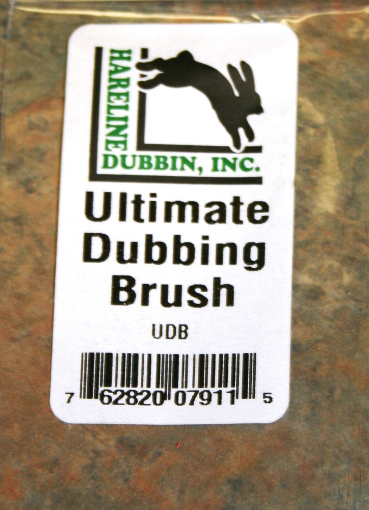 ULTIMATE DUBBING BRUSH by HARELINE DUBBIN. FLY TYING TOOL. NEW 7"
