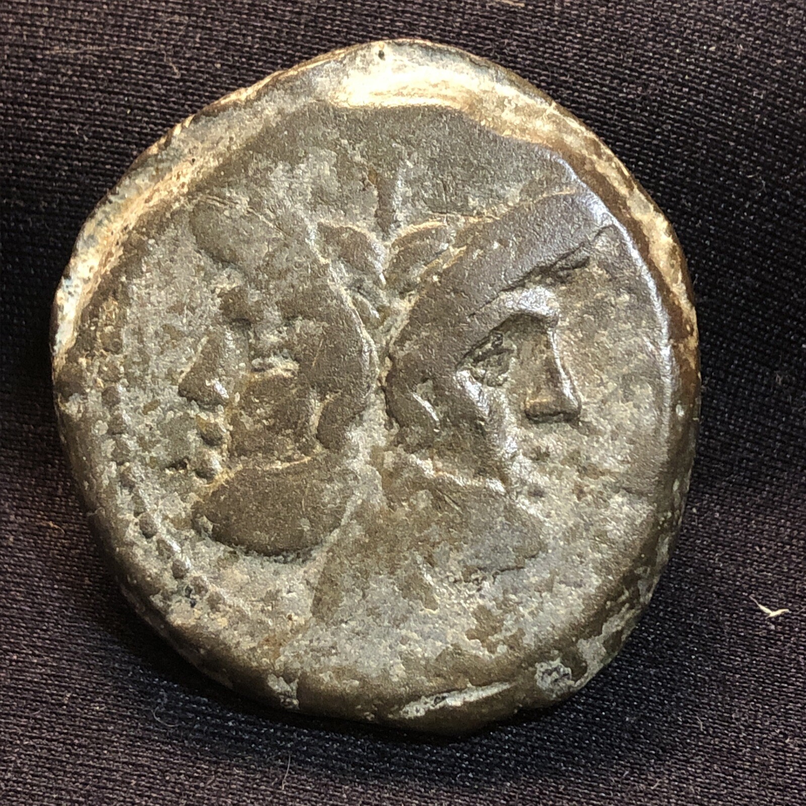 Roman Republic Bronze Rome After 211 BC - Anonymous Janus Rev Galley 42.98 Gram