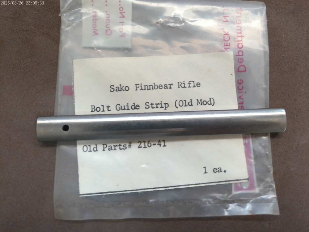 Sako Finnbear rifle bolt guide strip