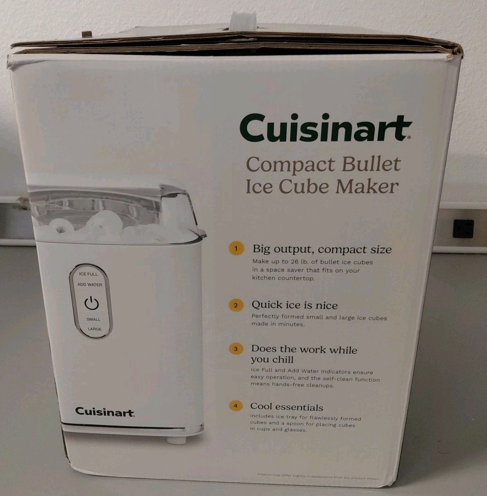 Cuisinart Compact Bullet Ice Cube Maker