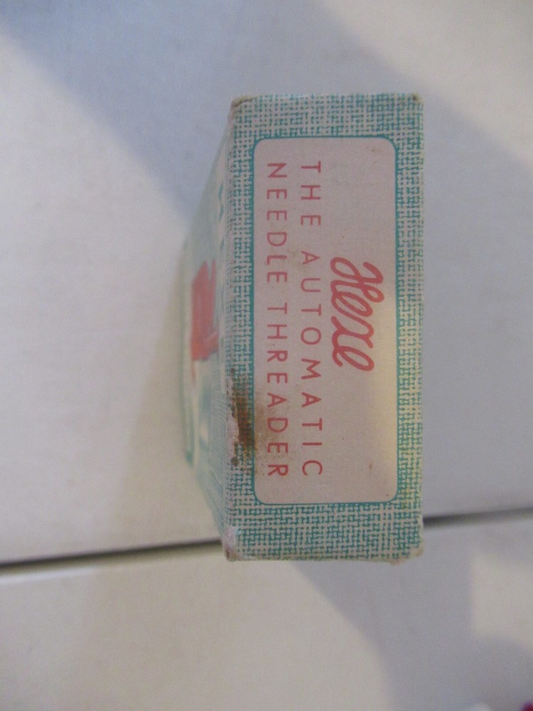 Vintage Hexe Needle Threader in box NICE