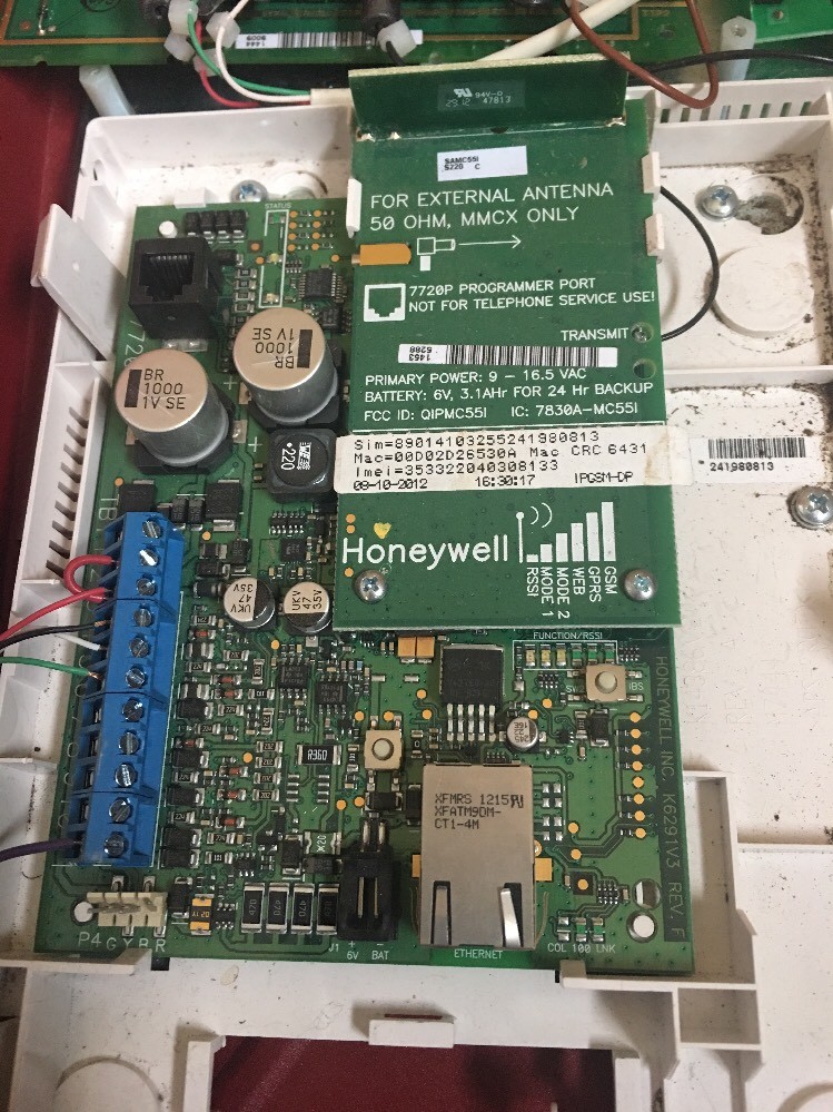 Honeywell IPGSM-DP Commercial Fire Communicator Security Control Panel