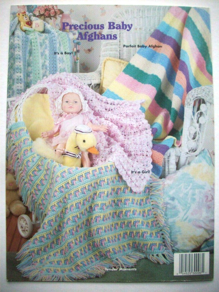 Afghan Jamboree 24 designs crochet pattern throw blanket