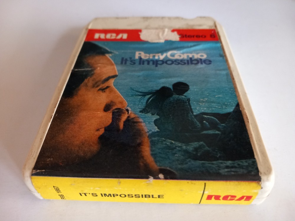 Perry Como ~ Its Impossible 8 TRACK [NOT SERVICED / UNTESTED]