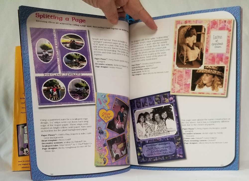 Creative Keepsakes - Disney Memories and Making Great Scrapbooking Pages.