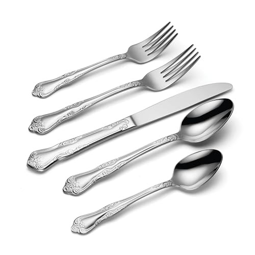 Azalea Service for 8 45-Piece Flatware Set