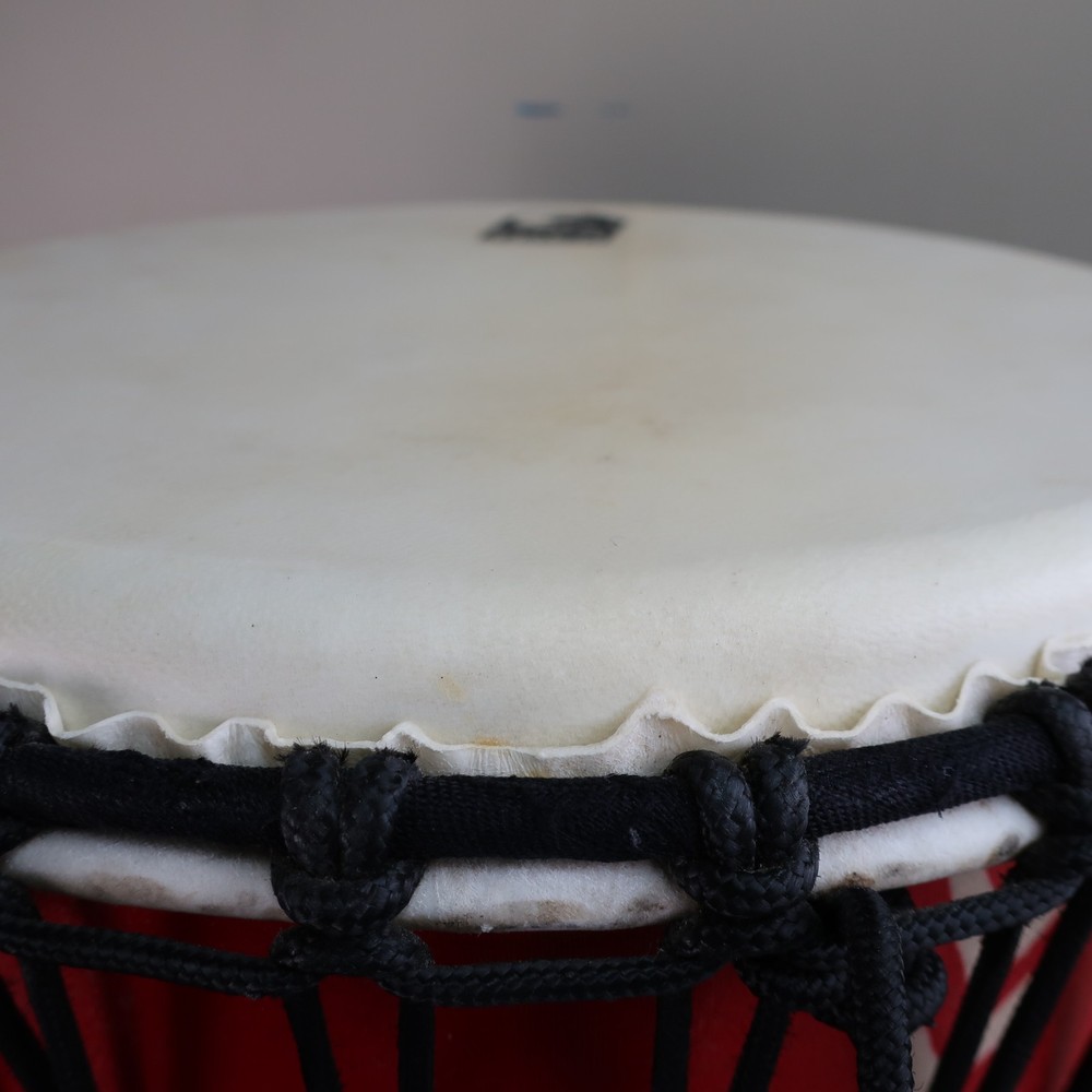 12" Toca Percussion Fibreglass Djembe in Case