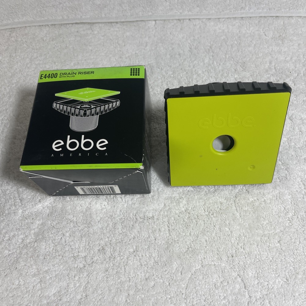 EBBE E4400 DRAIN RISER - BLACK -- Open Box