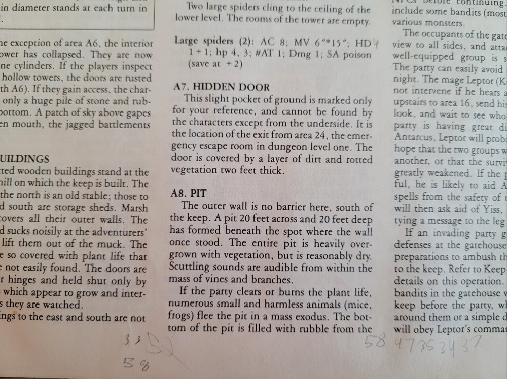 AD&D Adventure Module I7 Baltron's Beacon TSR 9152