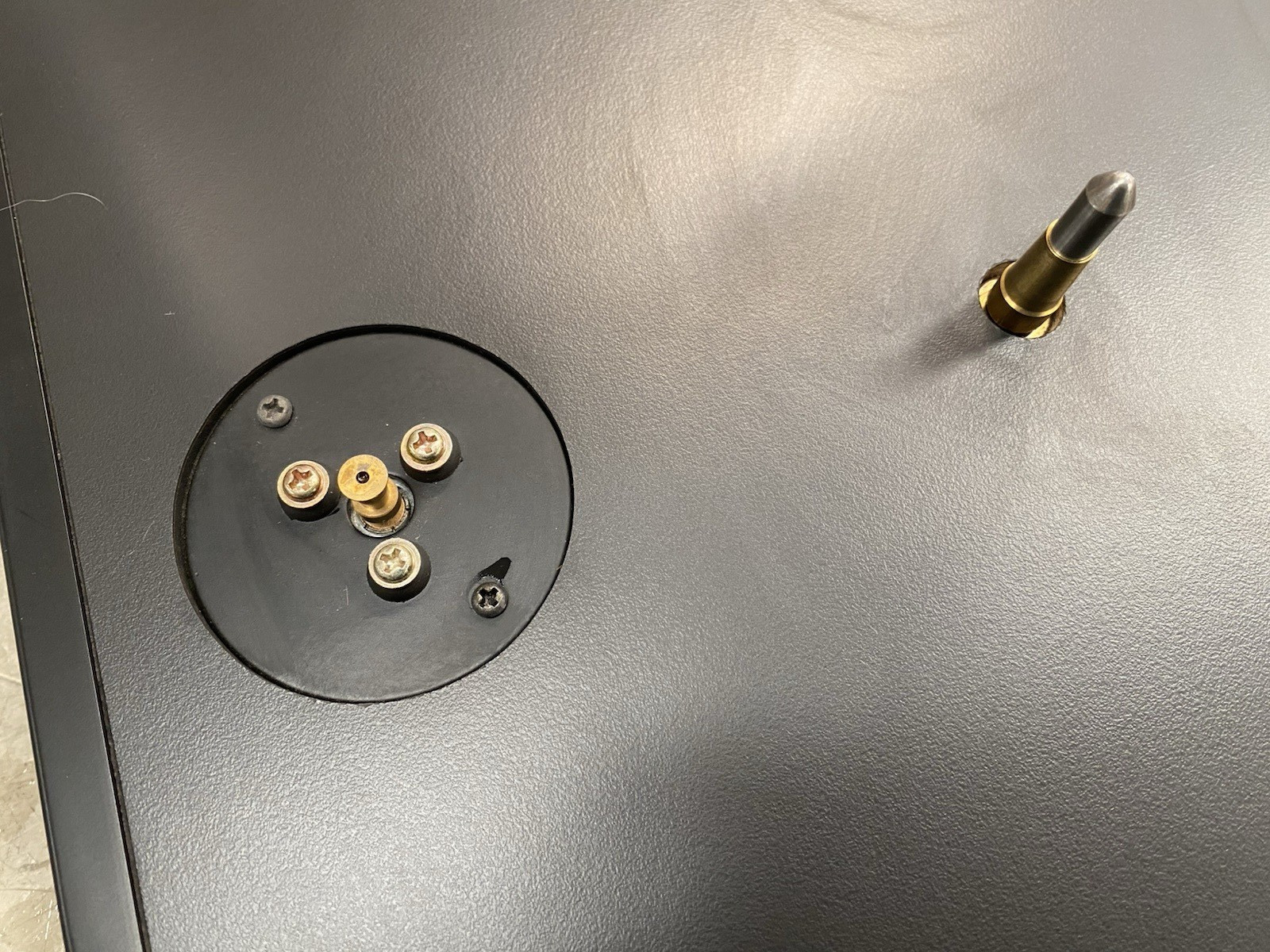 Ariston Q Deck Transcription Belt Drive Turntable w/ Andante HSP - SHOWN WORKING