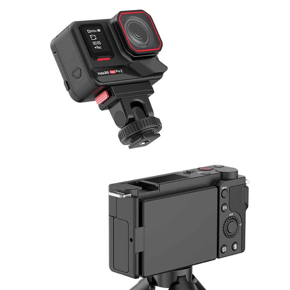 Magnetic Cold Shoe Quick Release Adapter Mount for Insta360 Ace/Ace Pro