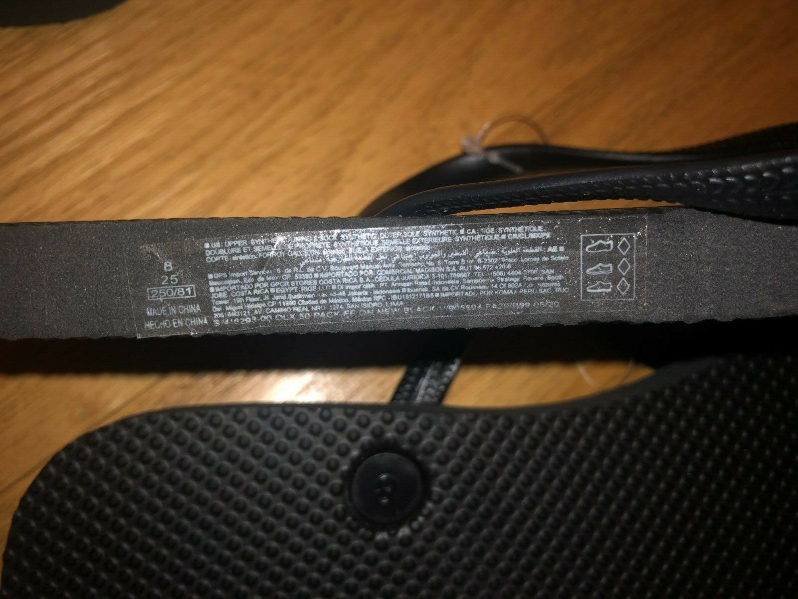 Old Navy Women’s Flip Flops B&W, Stripe, Polka Dot, Palm, Glitter, Sz 6-11