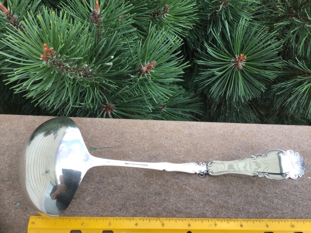 WEBSTER PATTERN SILVERPLATE 10 3/4” LADLE1900 SIMEON L. & GEORGE H. ROGERS