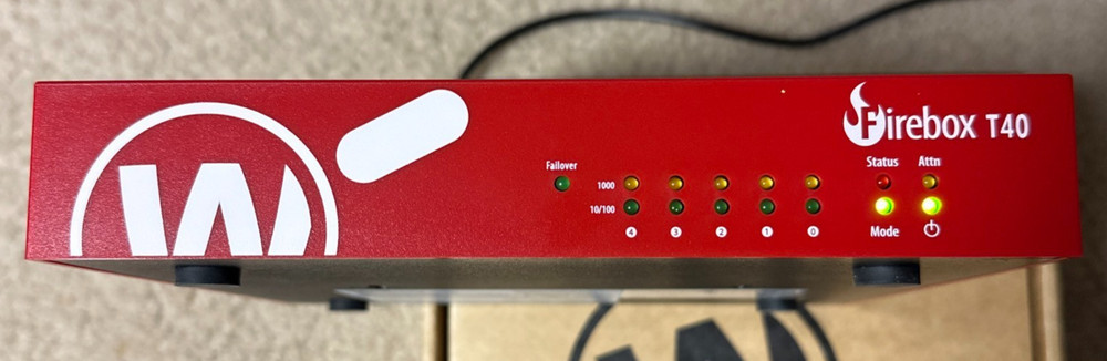 Watchguard Firebox T40 Firewall