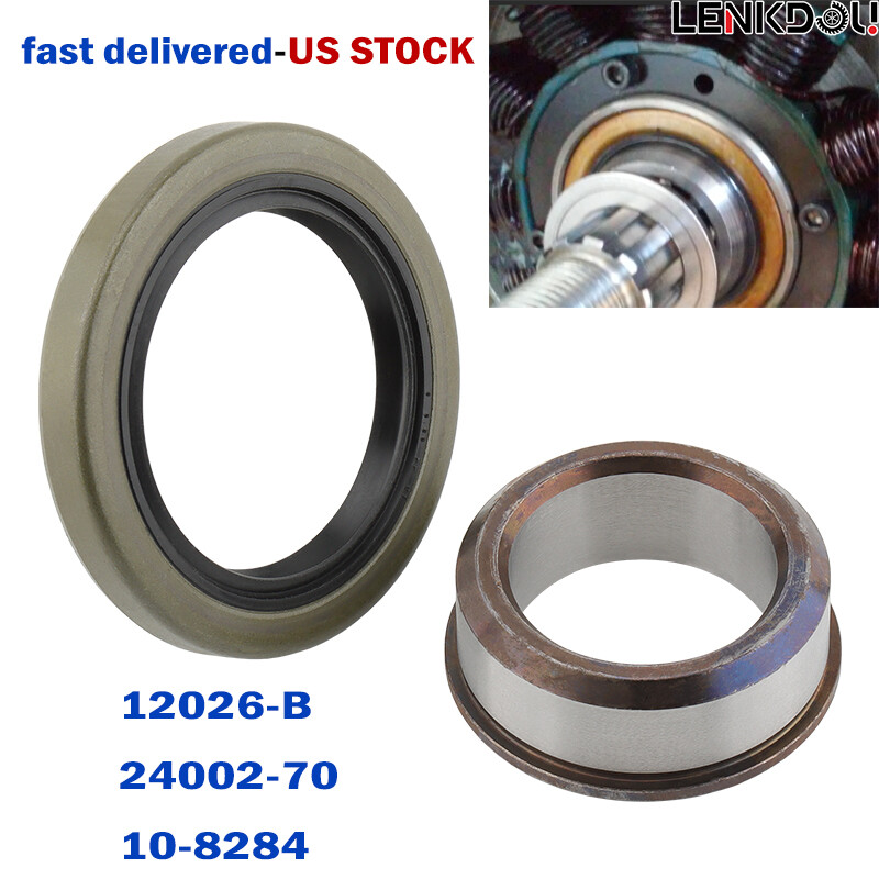 Sprocket Shaft Spacer and Seal Kit for Harley Big Twin Shovelhead Evo FX FL NEW