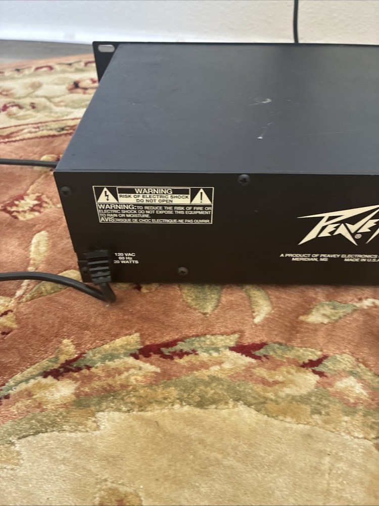 Peavey Q431F 31-Band Graphic Equalizer Feedback Locating System
