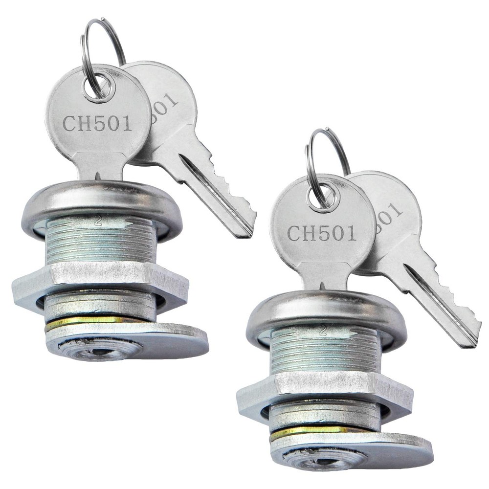 Truck Tool Box Lock Replacement with Keys Pickup 2pc, 2 Pack keyed alike