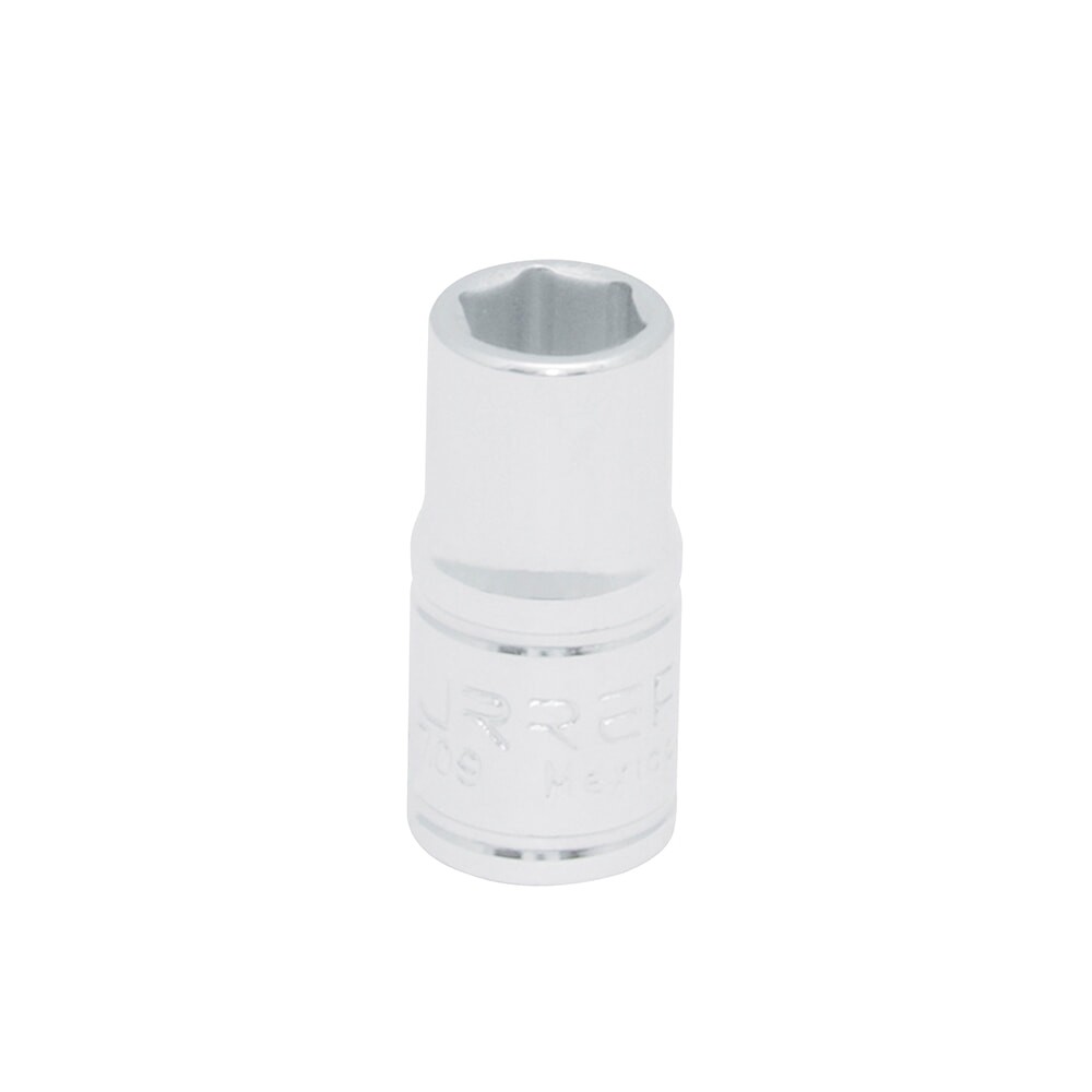URREA 4709 1/4" Drive Chrome Standard Socket 6 Point 9/32"