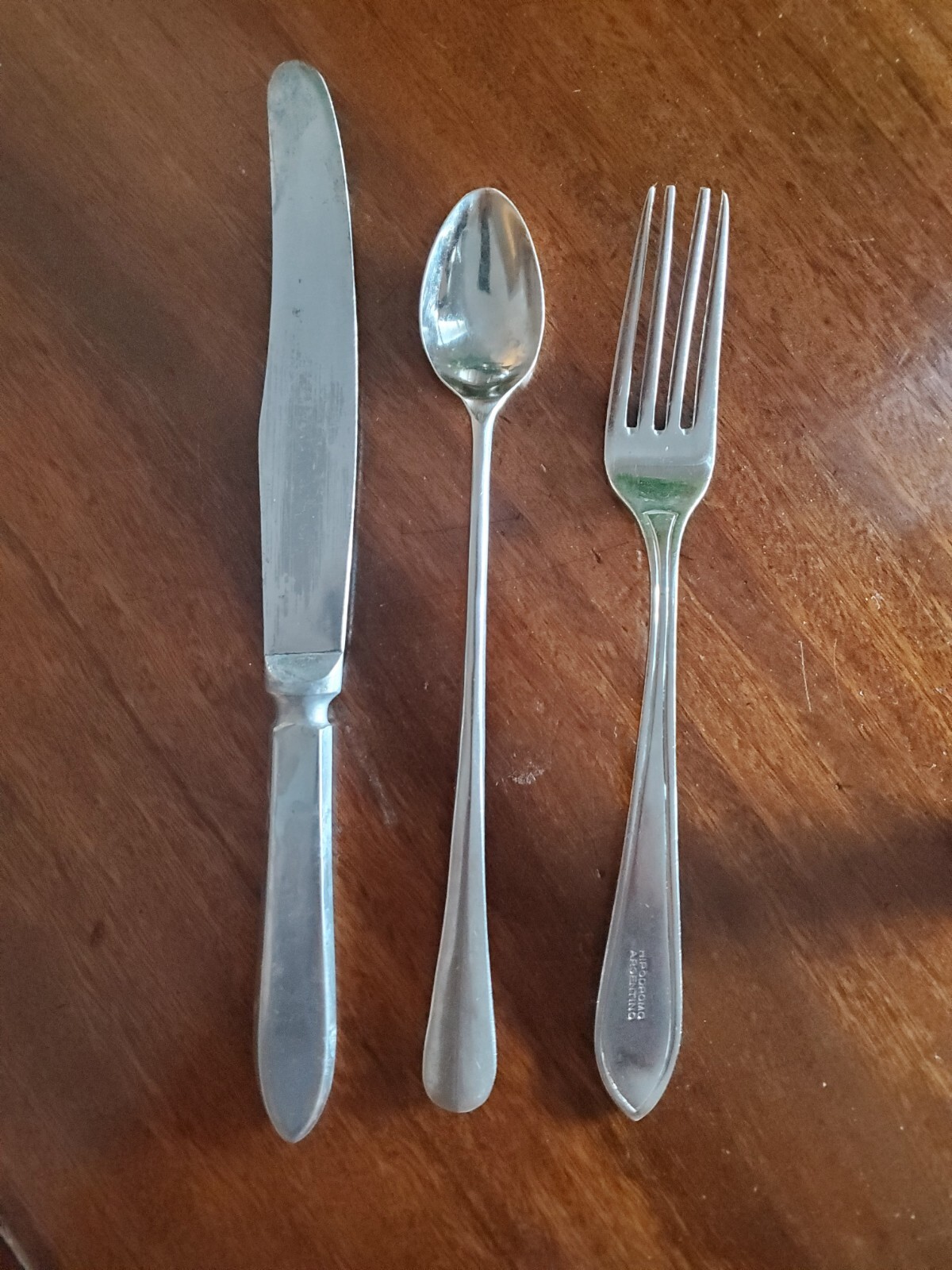 Vintage Collectible Dining Utensils "Hipodromo Argentino" Racetrack