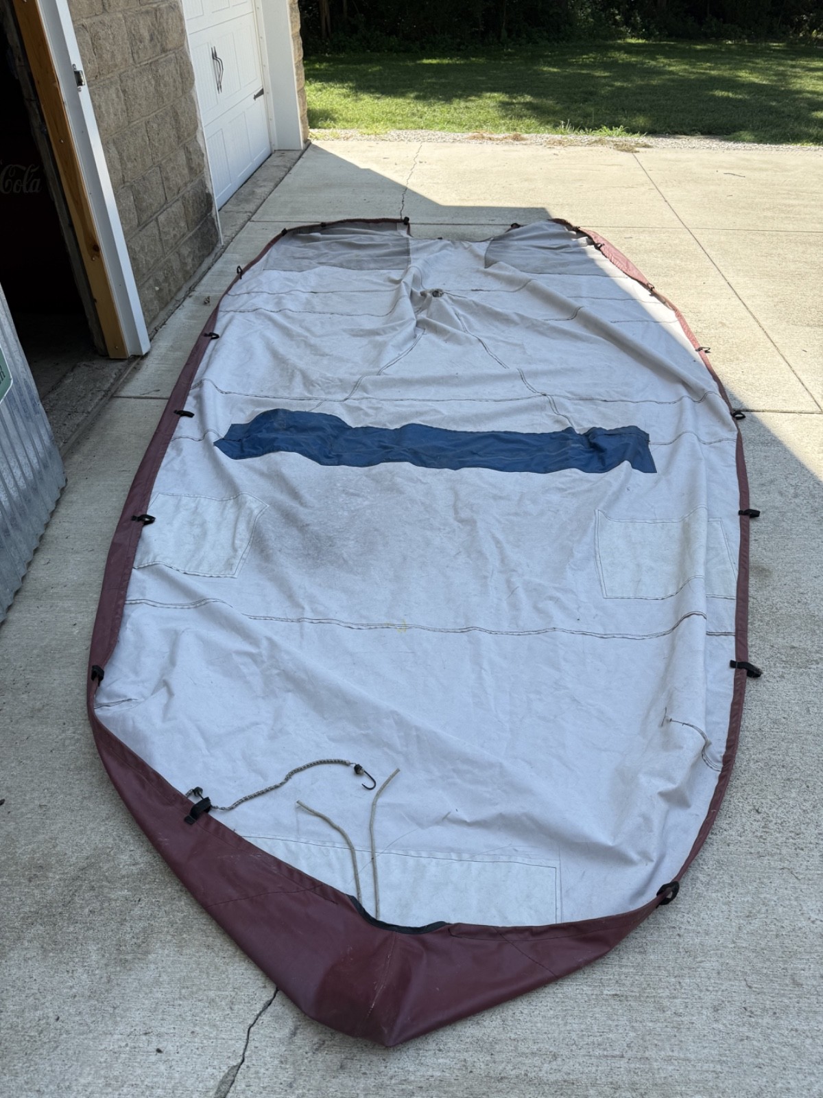 Glaston Custom Boat Cover for Glastron CVX 16 model Canvas Craft brand