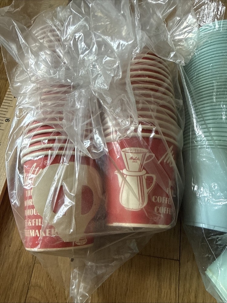 Dixie Bathroom Cups Paper Cups Various Designs Open Box NOS