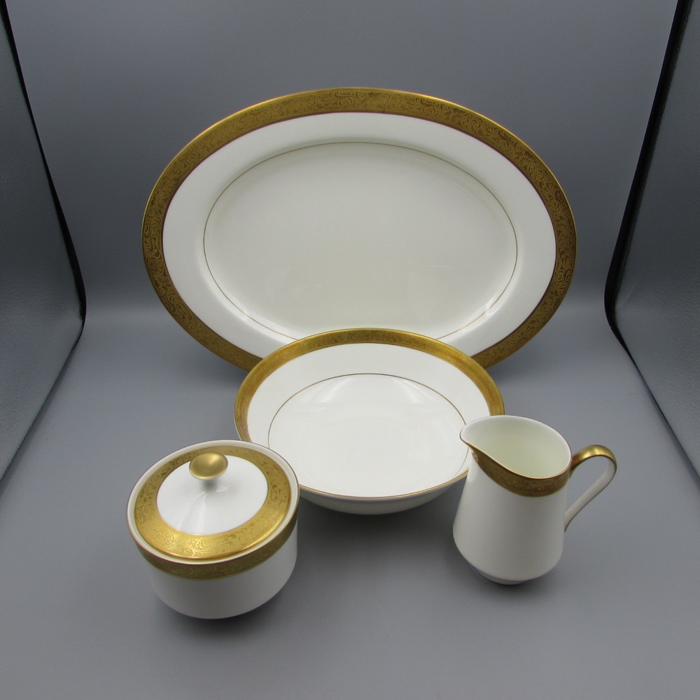 Mikasa Fine Bone China HARROW 4pc Serving Set