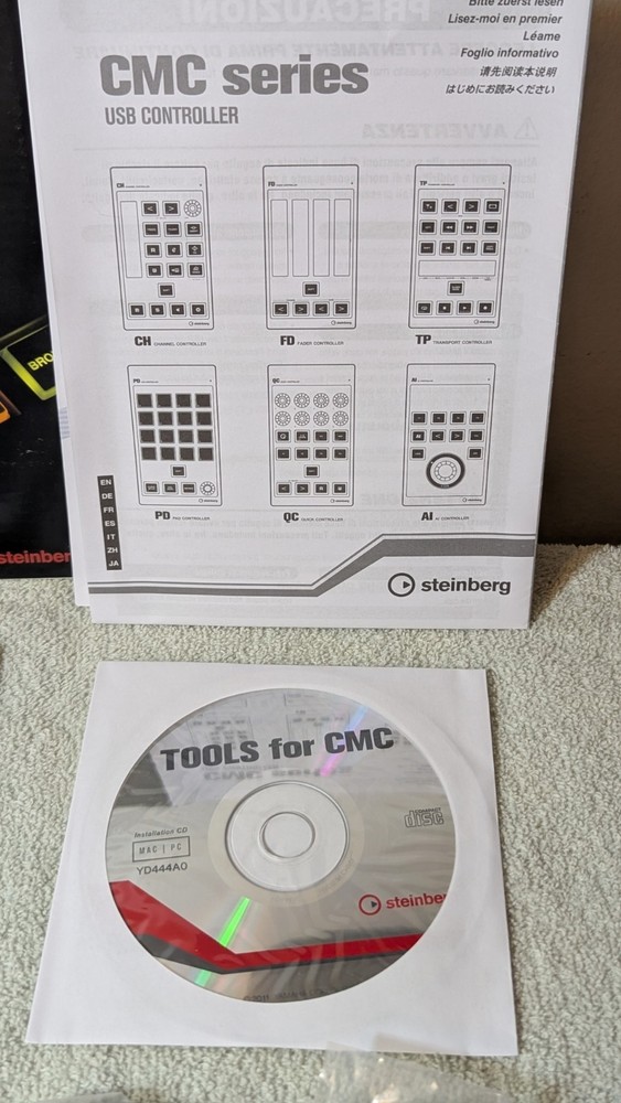 Steinberg CMC-PD Pad Controller for Cubase & Nuendo - Open Box