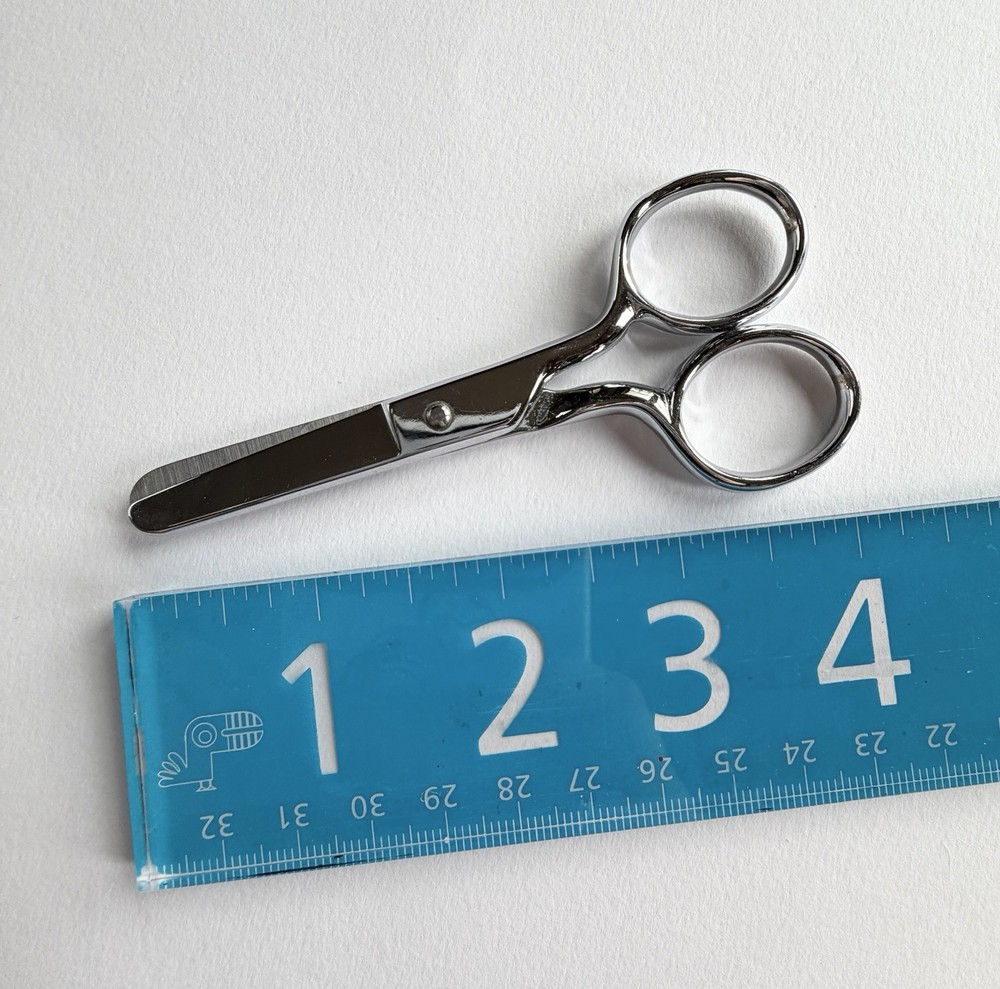 Gingher Scissors 4 in Rounded Pocket Shears Blunt Tip G-4PS