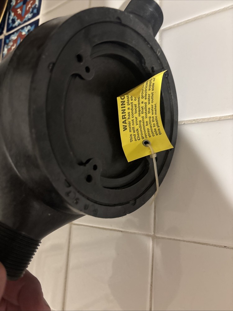 BADGER METER, WATER METER, NSF-61, RECORDALL MODEL 40,