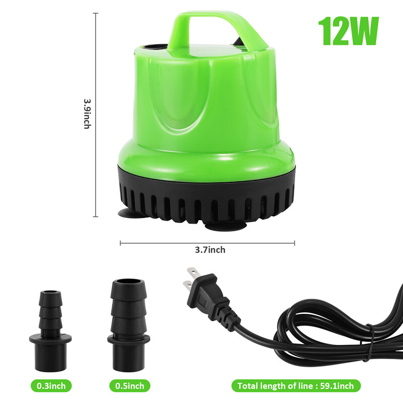1000GPH Submersible Water Pump for Pond Aquarium Hydroponics Fish Tank Fountain