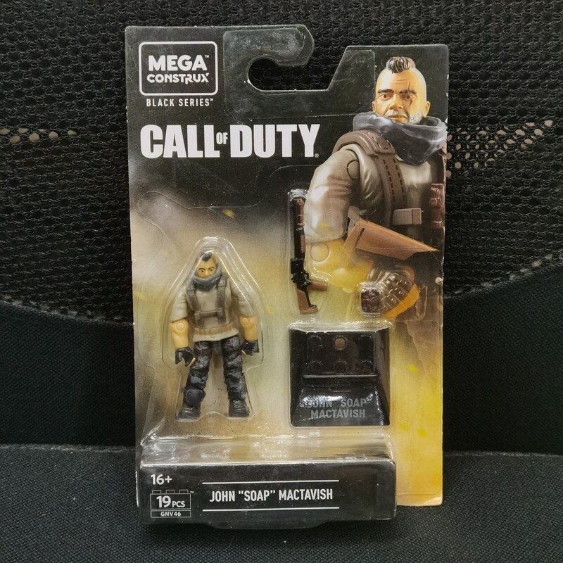 MEGA Construx COD FRANK WOODS JOHN 'SOAP' MCTAVISH General Shepherd 3 Figures