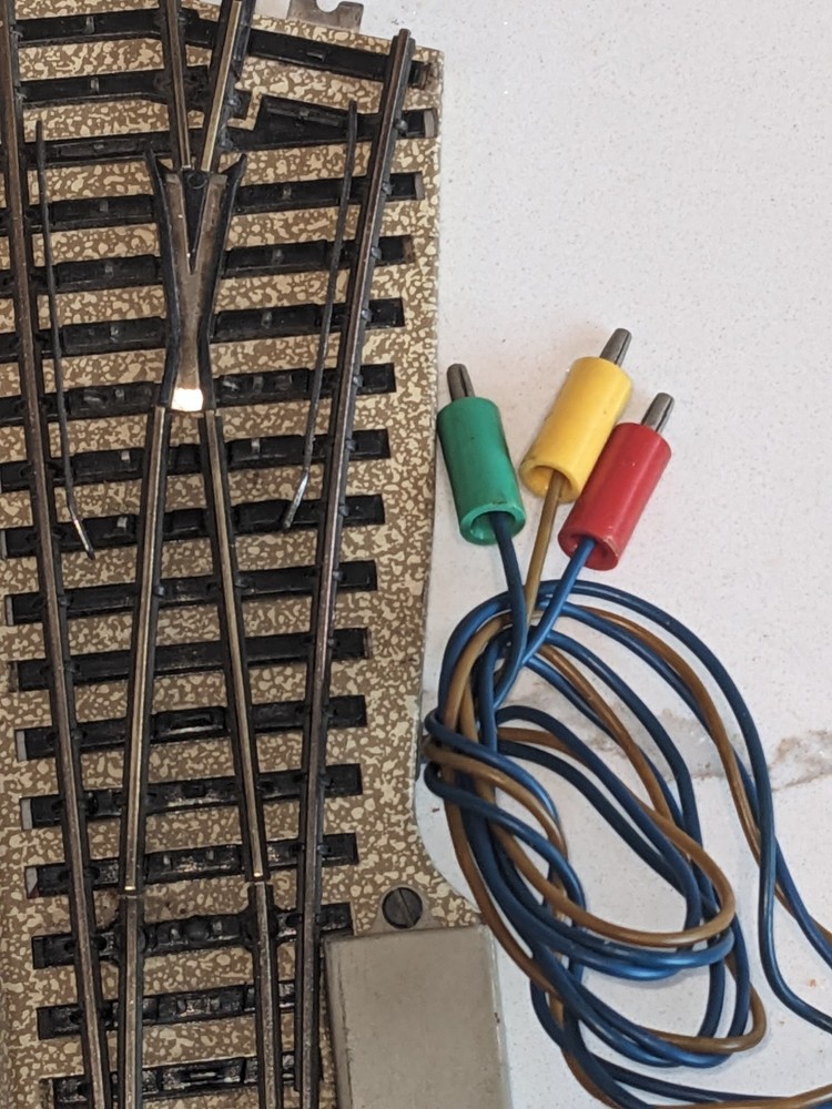 Marklin 3900MW Scale Model Track Switch Pair in Excellent Cond