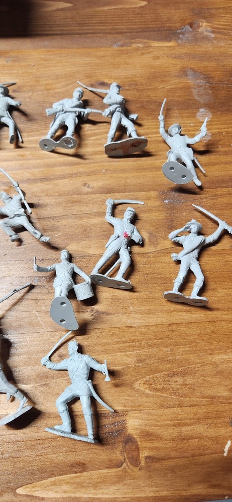55 Marx Confederate Figures