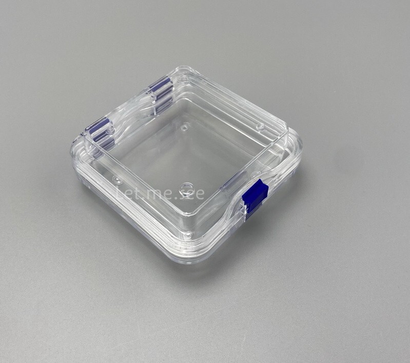50X Denture False Membrane Case Container Hinged Display Box Jewelry Retainer