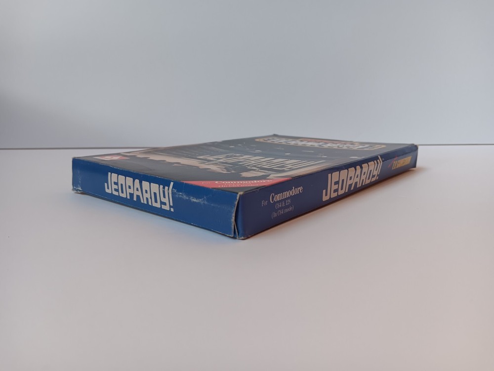 Commodore 64 Jeopardy Official TV Game Show Computer Game Software Tested/Works