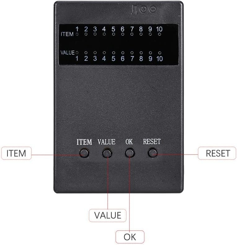 GoolRC Programming Card for RC Car Brushless ESC Electronic Speed Controller