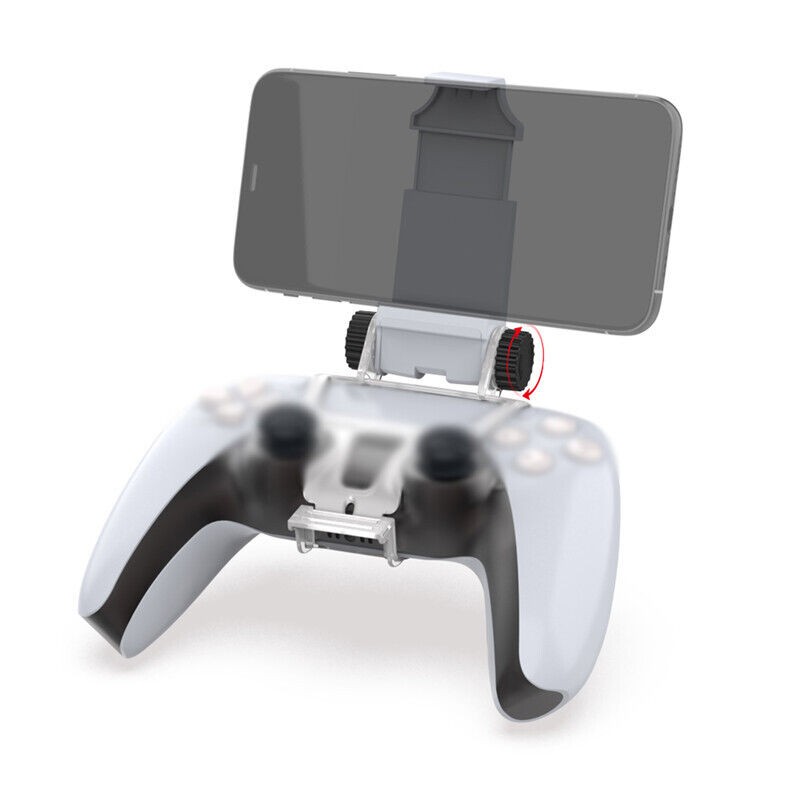 Controller Phone Clip Gaming Holder Mount Stand Bracket for PS5 Game Controller