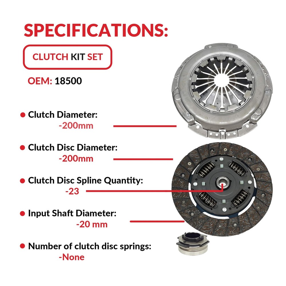 Clutch Kit (18500) | compatible , 2009-2018