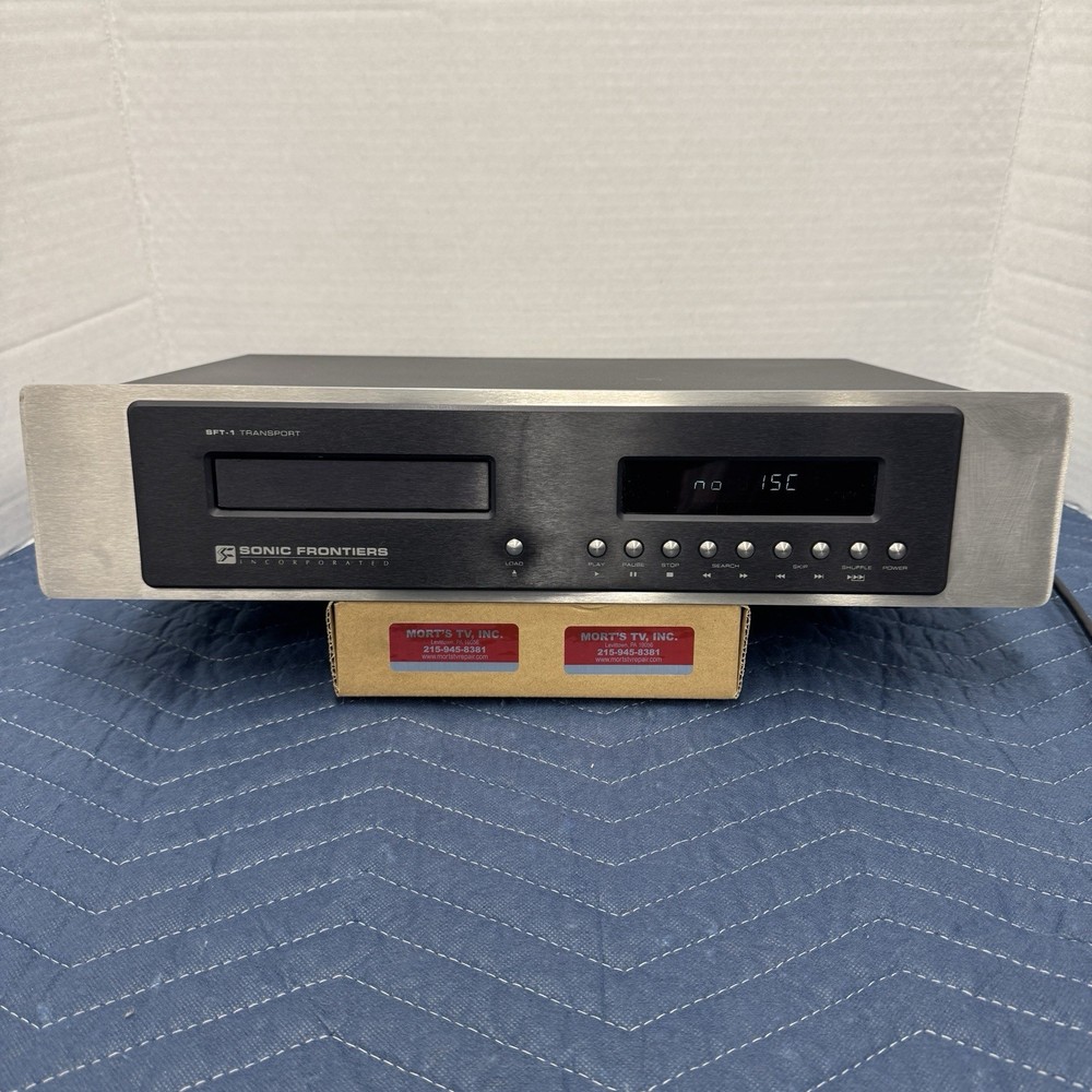 SONIC FRONTIERS SFT-1 CD TRANSPORT - SERVICED - CLEANED - TESTED - WITH REMOTE