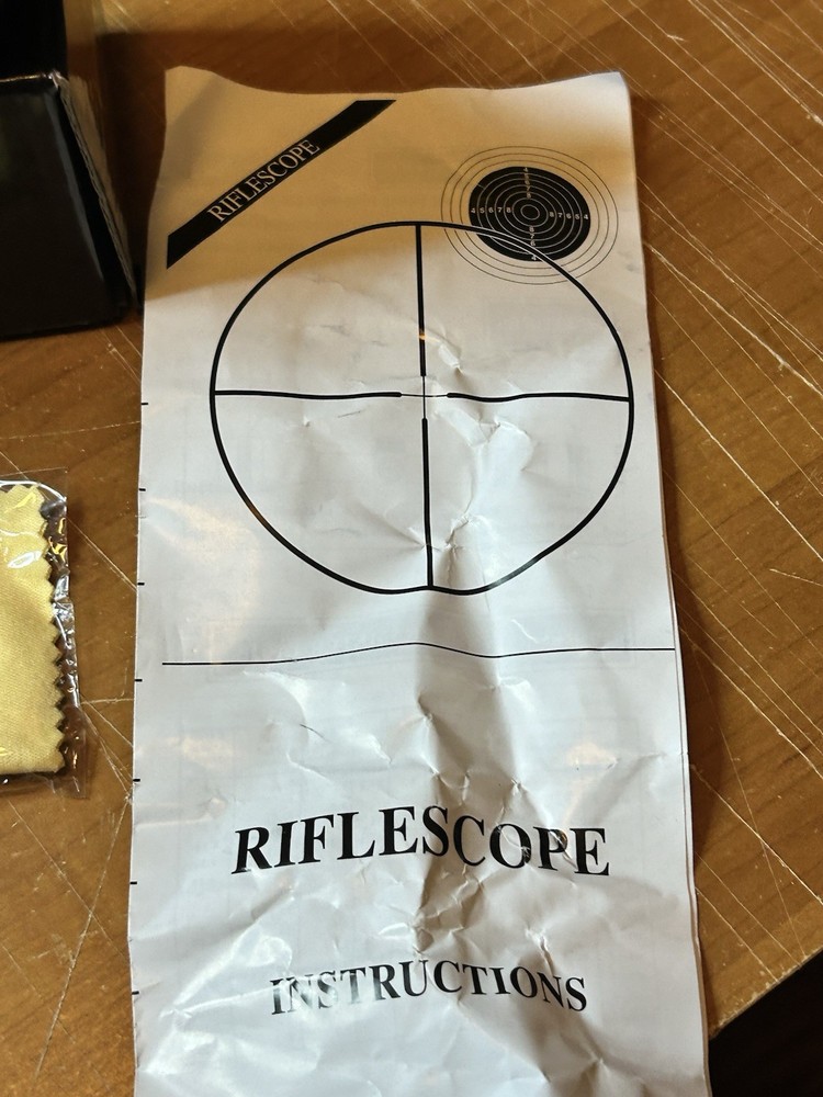 UUQ Tactical 4X32 Compact .223 .308 Scope Rangefinder Reticle