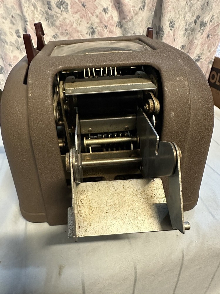 Vintage Smith & Corona Hand Crank Adding Machine - Made in U.S.A. - Untested