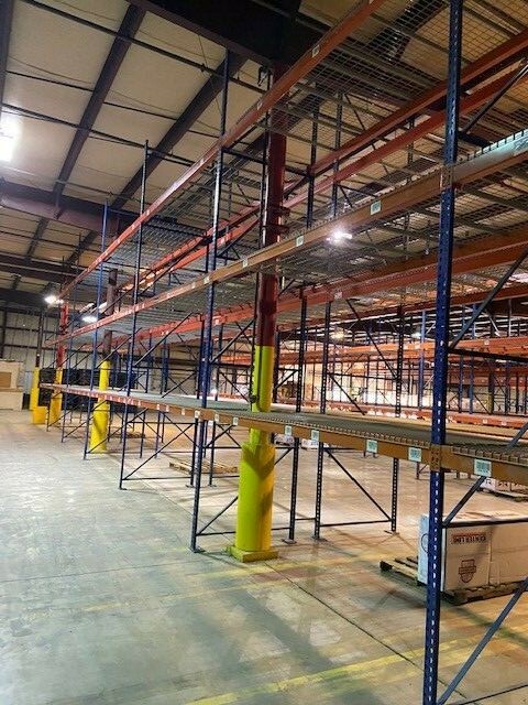 Structural Pallet Racking Package - Includes 54" X 21'