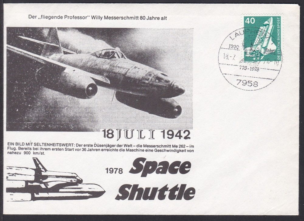 FCV0166 Flight Cover, Germany, Laupheim