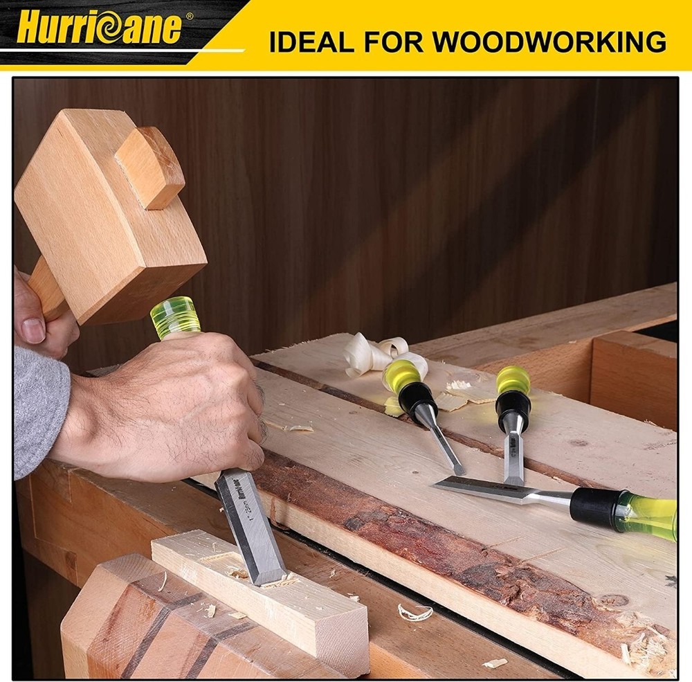 Wood Carving Hand Chisel Tool Set Professional Woodworking Gouges Steel