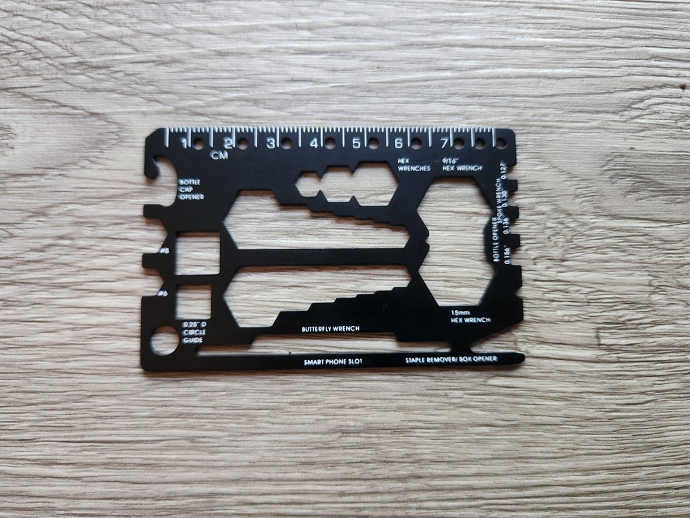 Bell & Howell Multi Tool Hex Wrench Opener Cutter Screwdriver...