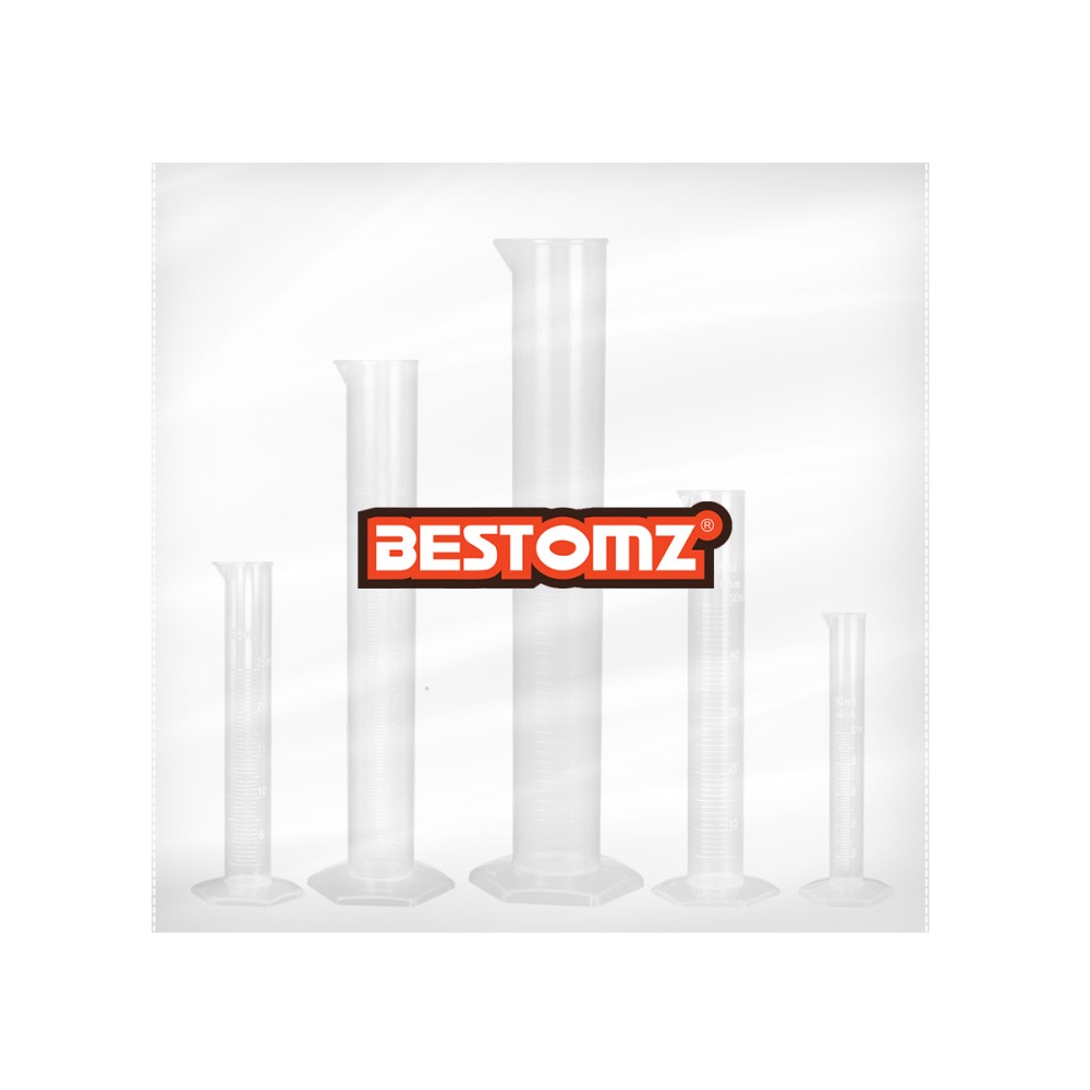 Milliliter Measuring Tools Clear Plastic Cylinder Graduated 100ml